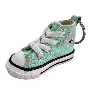 Mint Green Converse All Star Sneaker Keychain